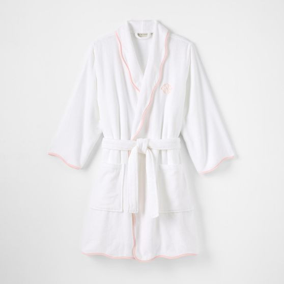 Hydrocotton Scalloped Bath Robe | Mark and Graham