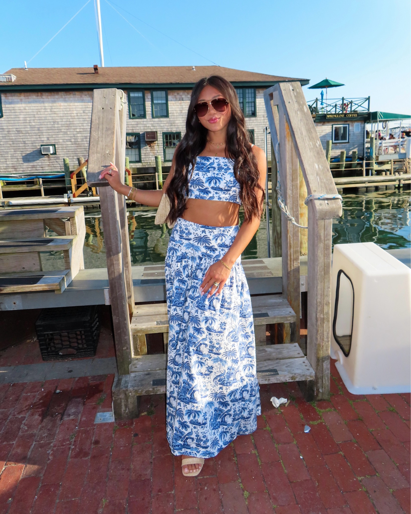 This set truly rose to the occasion @staud.clothing