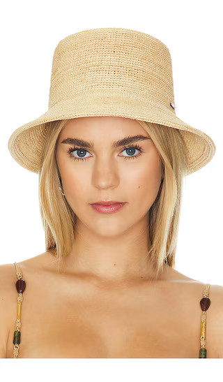 Ellee Bucket Hat in Tan | Revolve Clothing (Global)
