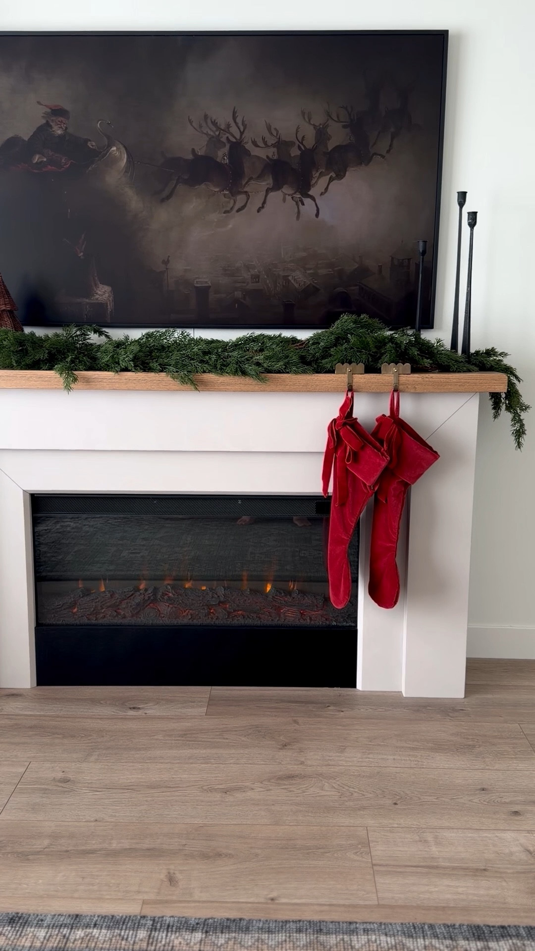 Instantly add coziness to any corner with this fireplace! #ad On sale for @Wayfair’s End of Year Clearance event! Up to 60% off, plus free & easy delivery on orders over $35. #wayfairpartner #wayfair

#LTKSaleAlert #LTKHome