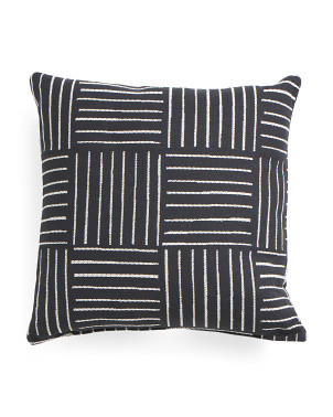 Made In Usa 22x22 Striped Pillow | Home | Marshalls | Marshalls