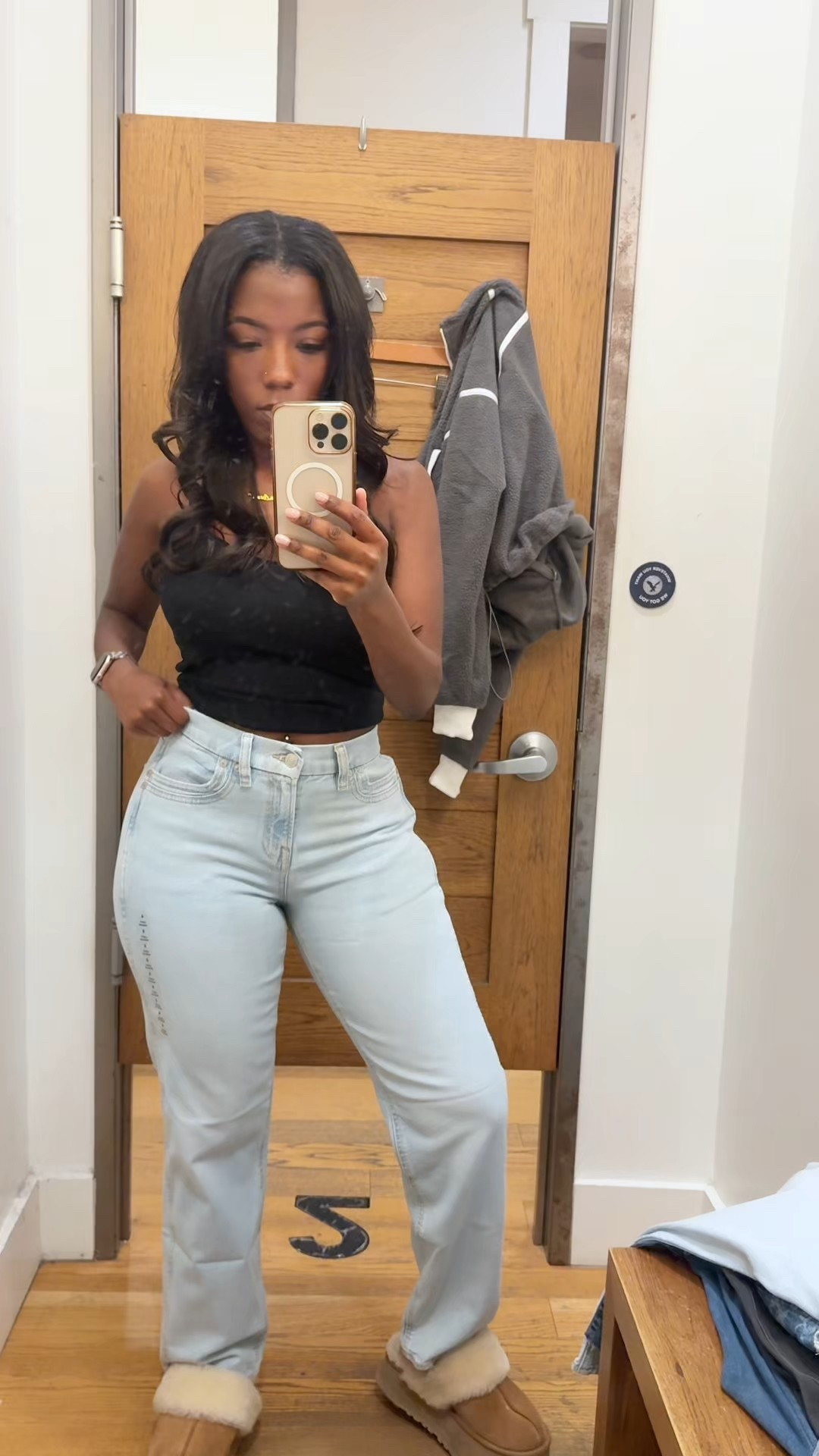 American Eagle denim jeans for the win. We love a good affordable pair of denim jeans. 

#LTKootd #LTKSaleAlert #LTKdayinmylife