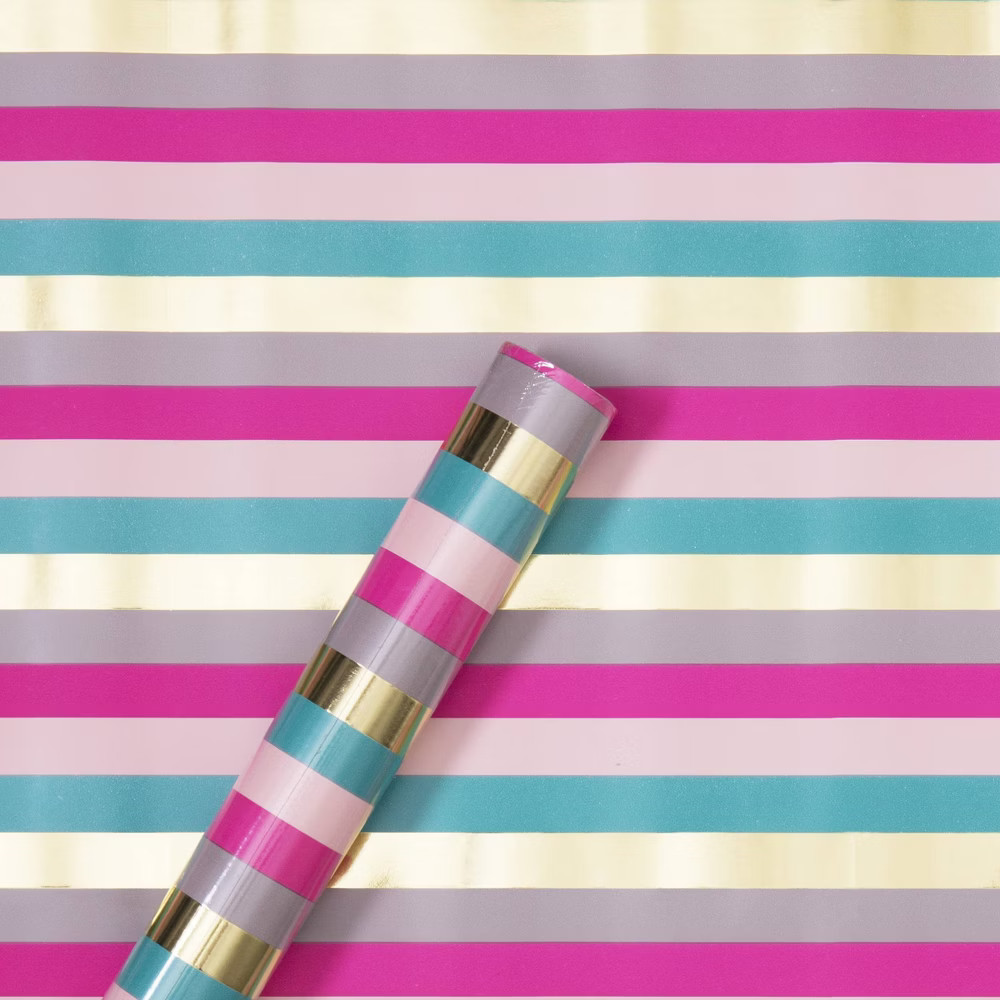 Stripes Gift Wrap - Spritz | Target