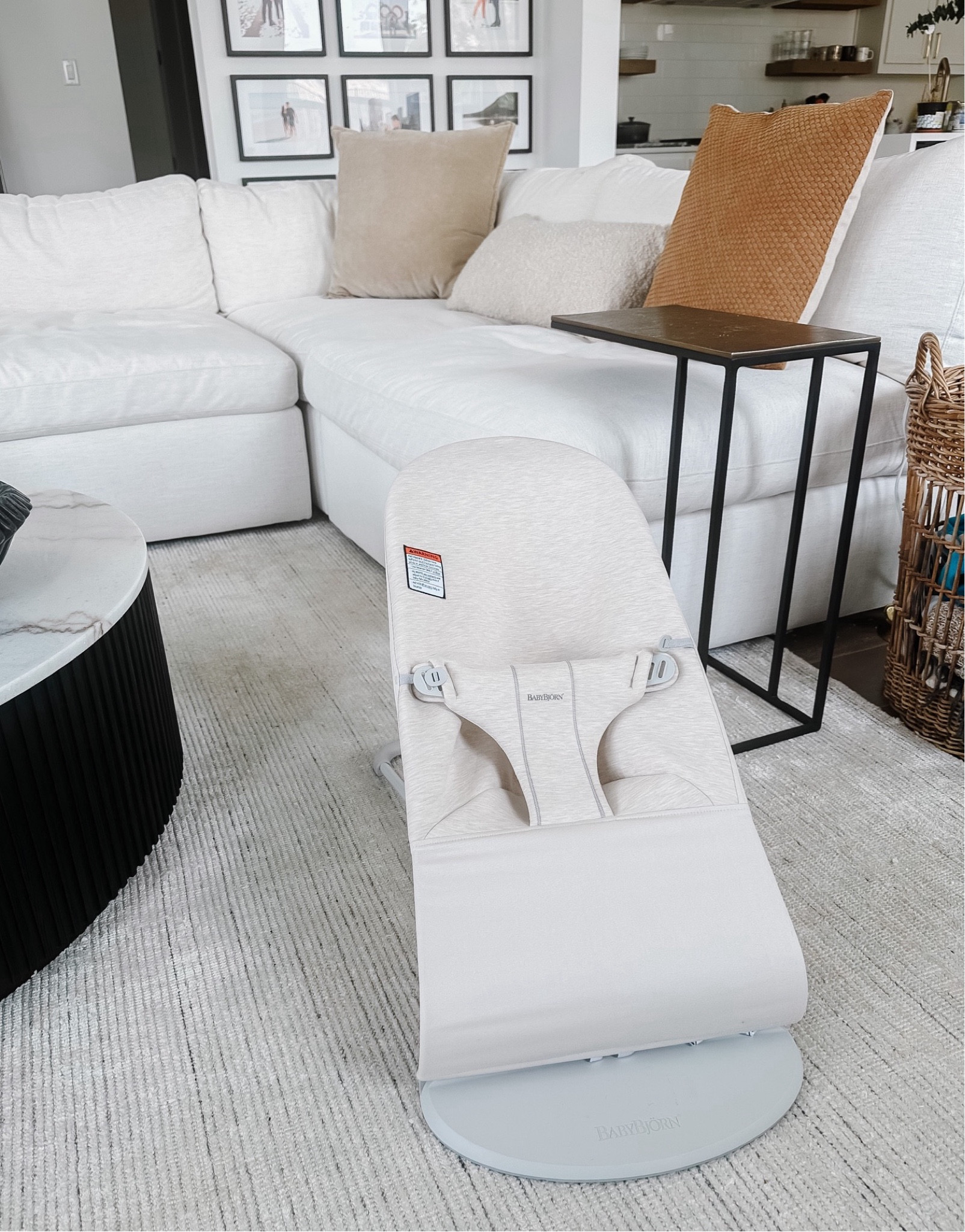 A must have for baby is this baby bjorn bouncer! So easy to move around the house and put her in. Has natural rocking and is a favorite in our home! Love that it looks pretty, too. On sale for the Nordstrom Anniversary Sale! 

#LTKHome #LTKxNSale #LTKBaby