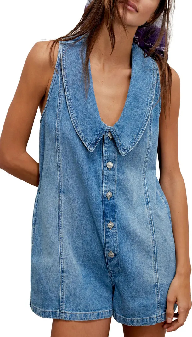 Dover Denim Romper | Nordstrom