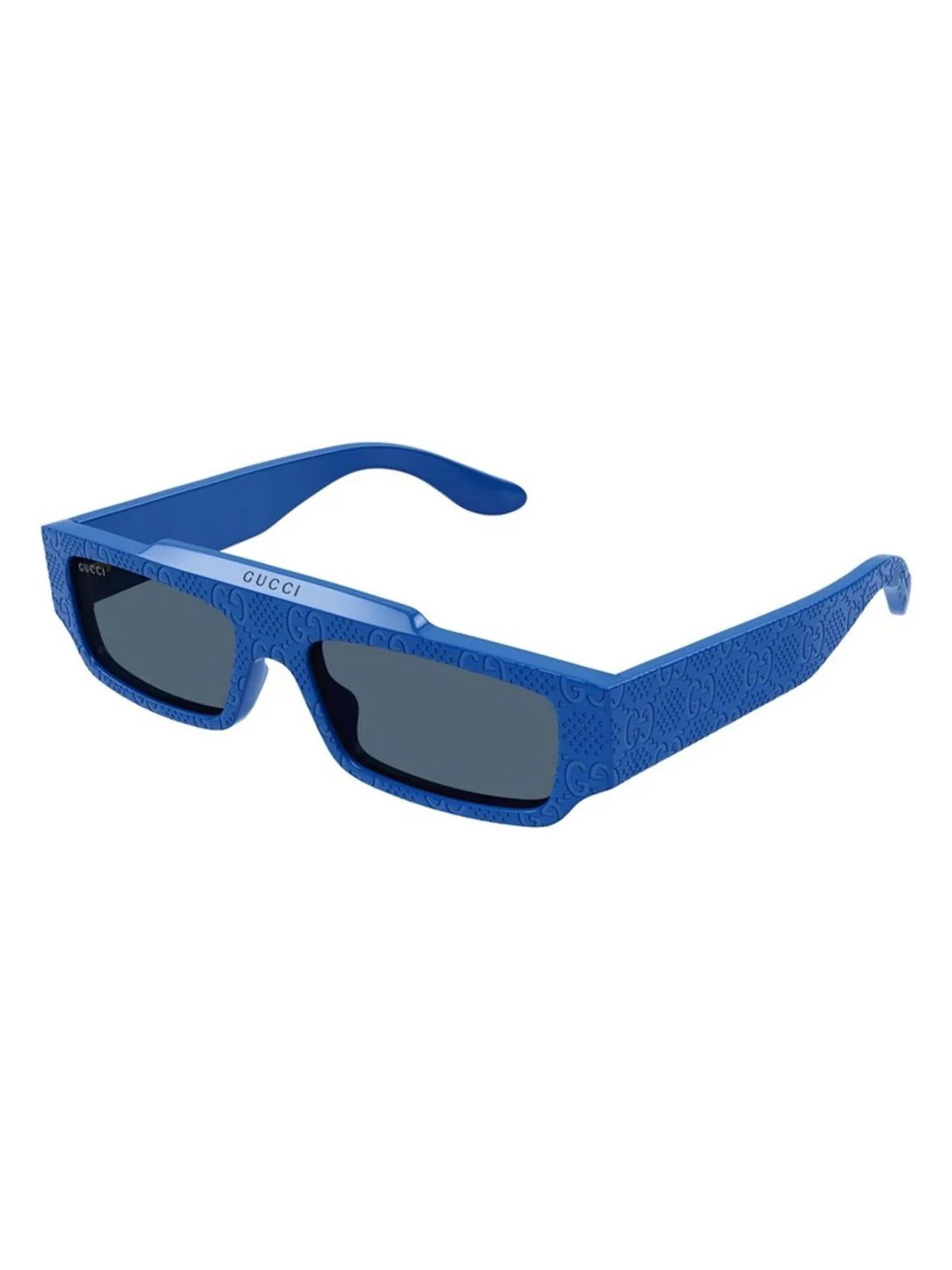 Men's Gucci Gg1592S 004 Sunglasses in Blue | Size 55 | LOZURI