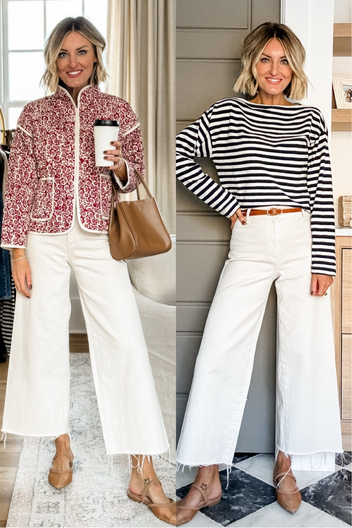 Here’s two ways to style these mules! Wearing XS/2!

Loverly Grey, Target, Target shoes, mesh shoes, wide leg jeans, spring outfit 

#LTKShoeCrush #LTKStyleTip #LTKSeasonal