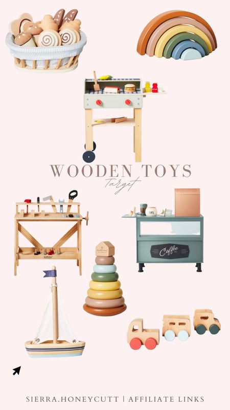 Wooden toys, target, nesting rainbow, coffee cart, rainbow rings, cars, boat, gift idea 

#LTKkids #LTKSeasonal #LTKbaby