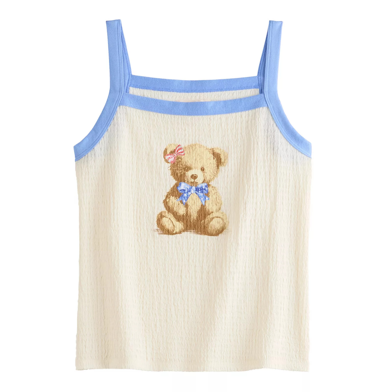 Girls 6-20 SO® Textured Graphic Tank Top in Regular & Plus Size | Kohl's