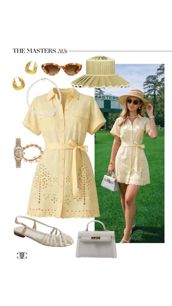 Not sure what to wear to The Masters? Start here ⛳️🌿

Think polished, effortless, and comfortable enough for a full day on the course. From breezy spring dresses and tailored sets to chic, walkable shoes and classic accessories, these looks are made for everything from tee time to clubhouse brunch.

Save this for outfit inspo and tap to shop all my Masters-ready picks. ✨

#LTKStyle #MastersStyle #GolfTournamentStyle #SpringOutfits #PreppyStyle #SouthernStyle #EventStyle #LTKFinds
 

 

#LTKootd #LTKSeasonal #LTKOver40