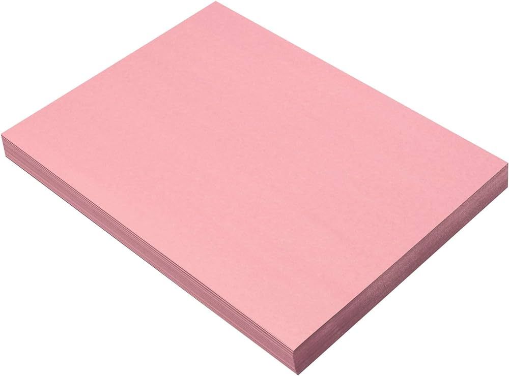 Prang (Formerly SunWorks) Construction Paper, Pink, 9" x 12", 100 Sheets | Amazon (US)