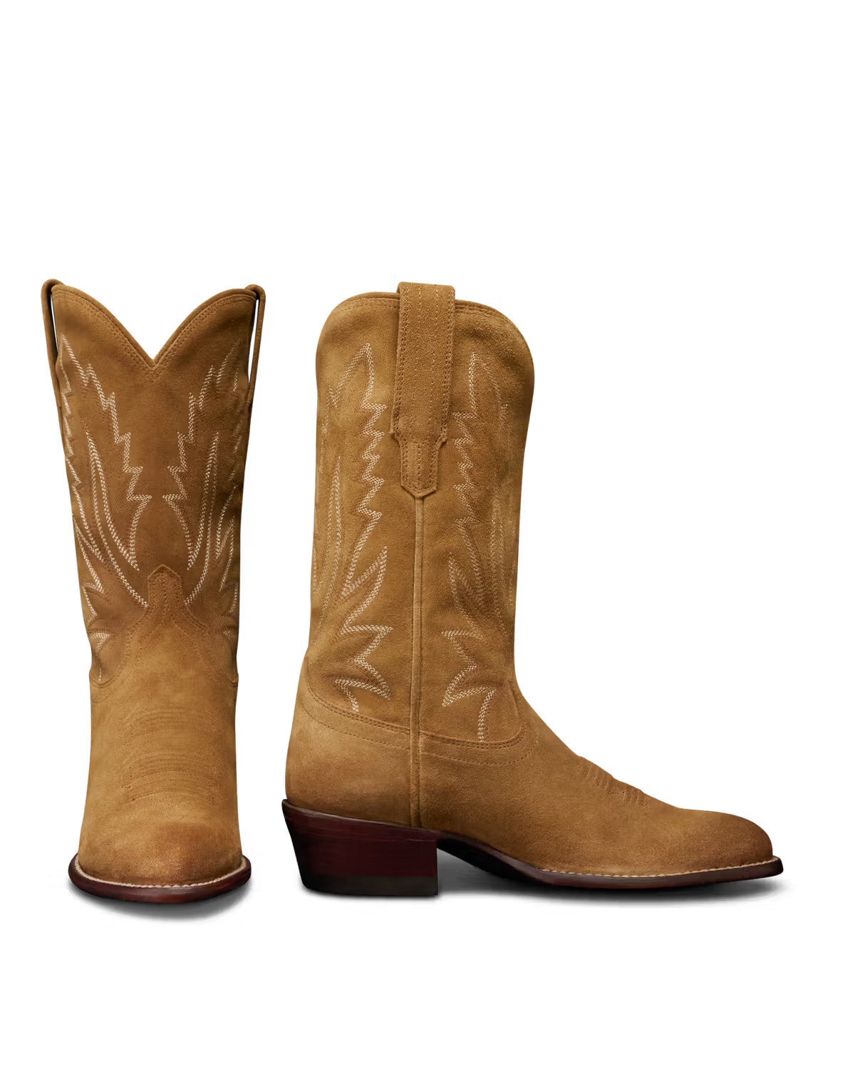 The Jamie in Caramel Suede - Women's Cowgirl Boot | Tecovas | Tecovas