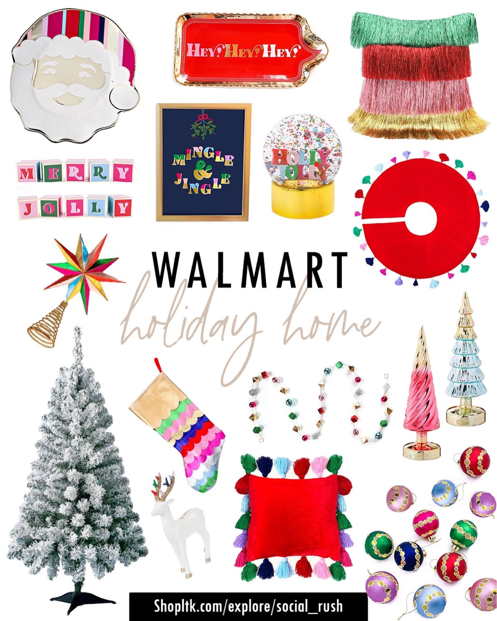 Walmart Holiday Home | Holiday Finds, Holiday Decor, Holiday Home Decor, Colorful Holiday Decor, Christmas Decor, Holiday Decorations Christmas Party, Pre Lit Tree #walmarthome #walmart #holidaydecor #christmas

#LTKSeasonal #LTKhome #LTKHoliday