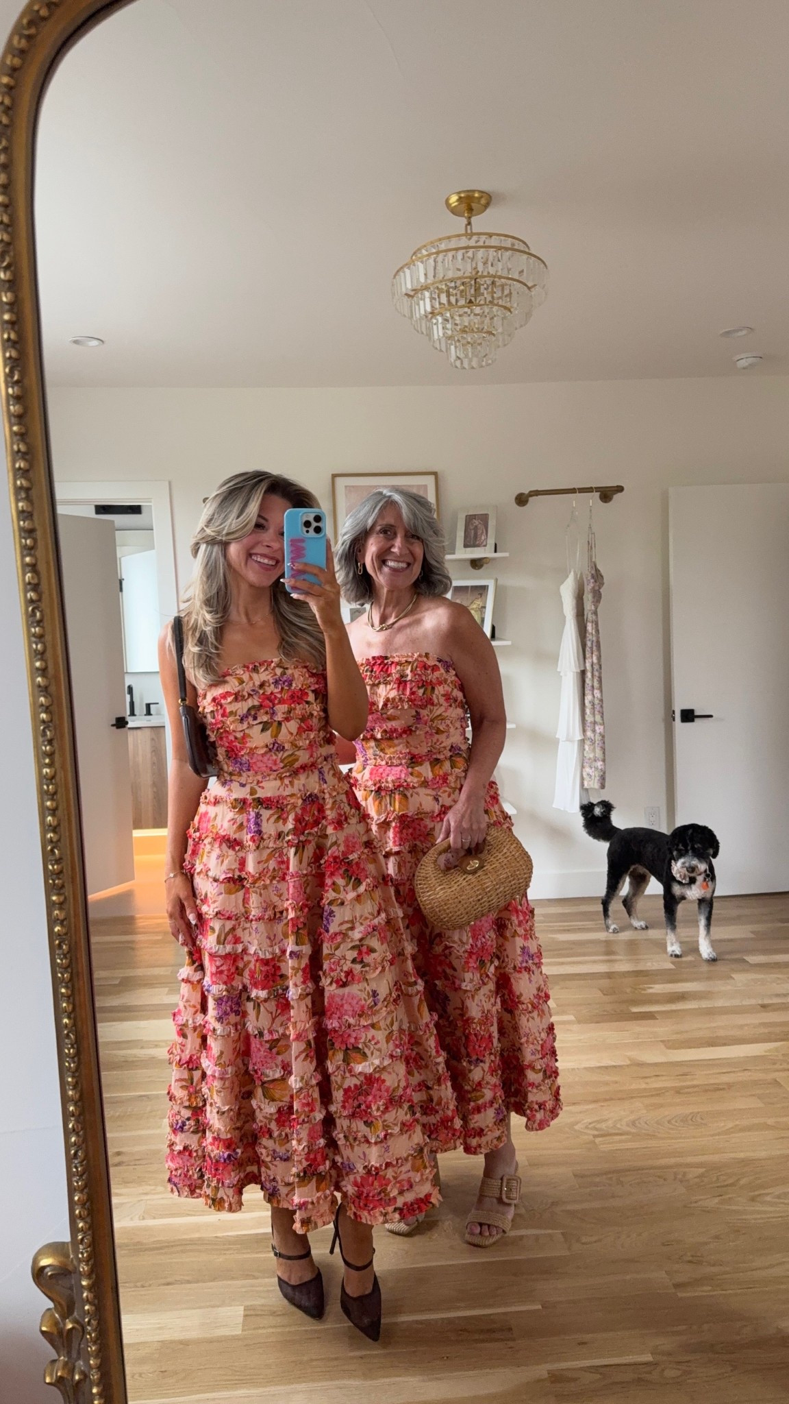 Strapless floral ruffle tiered wedding guest dress formal event dress summer destination party dress  

Electric picks code: emerson20
Revolve code: tulip
Lulus code: Emerson20

I sized down to a 0. Moms in an 8. 

#LTKWedding #LTKParties #LTKStyleTip