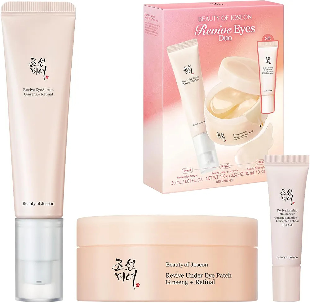 Beauty of Joseon Revive Ritual Eye Duo With Retinol Moisturizer Gift | Daily Korean Skincare for ... | Amazon (US)