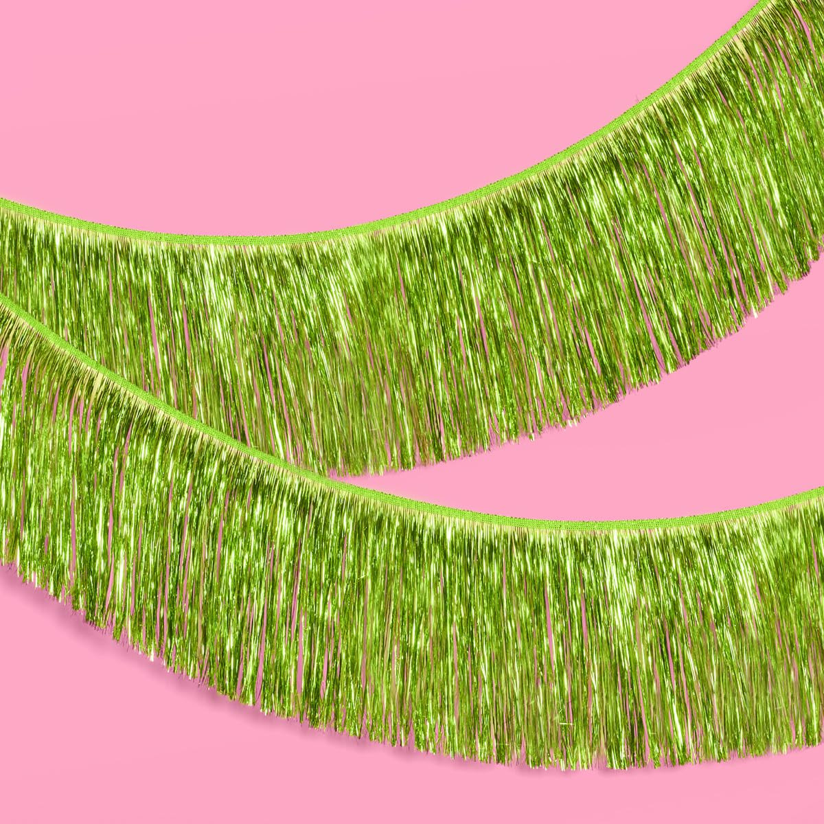 xo, Fetti Party Decorations Lime Green Fringe Banner - 4 ft. | Bachelorette Party Supplies, Birth... | Amazon (US)