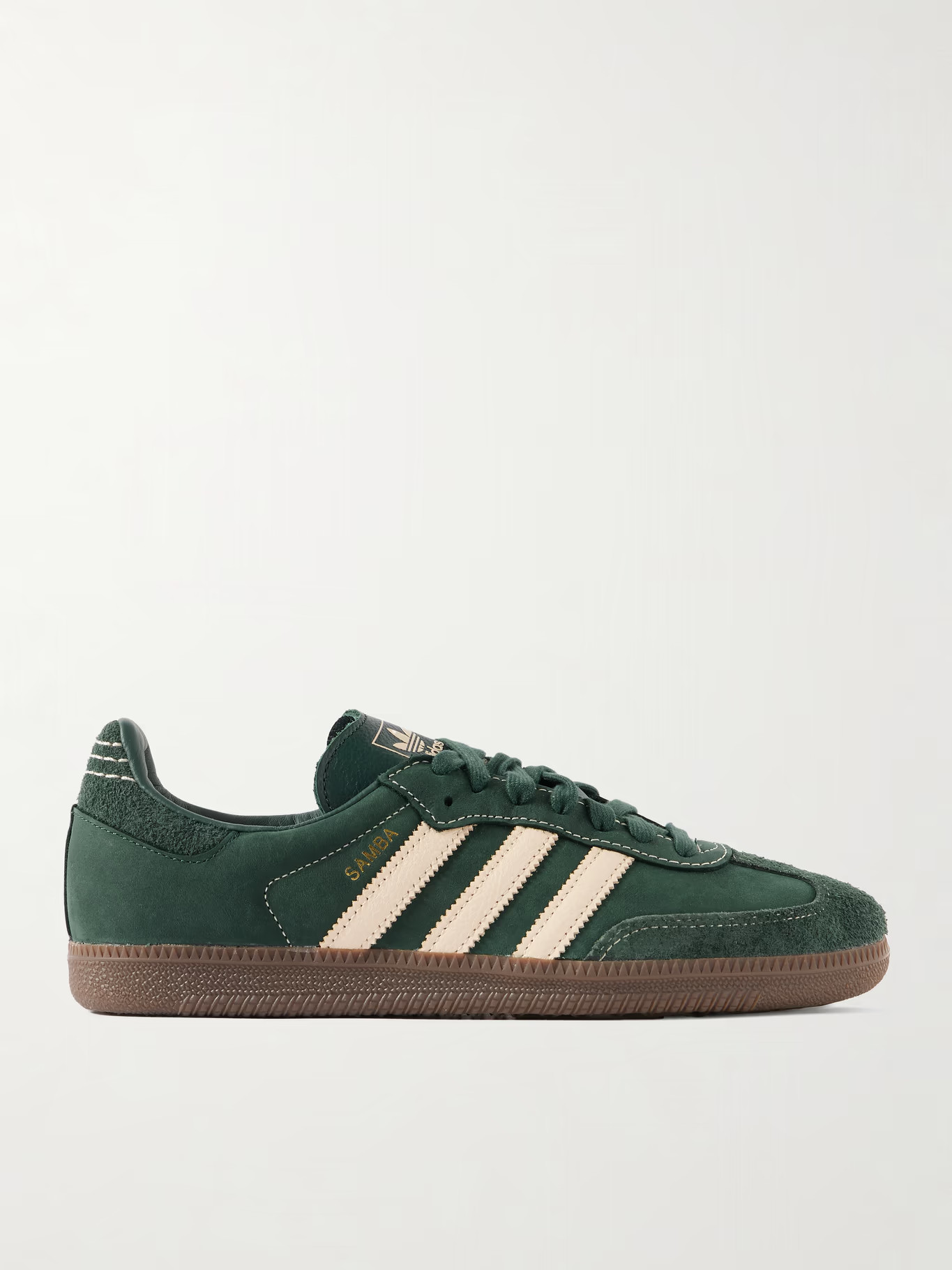 Samba OG Brushed Suede and Leather-Trimmed Nubuck Sneakers | Mr Porter (US & CA)