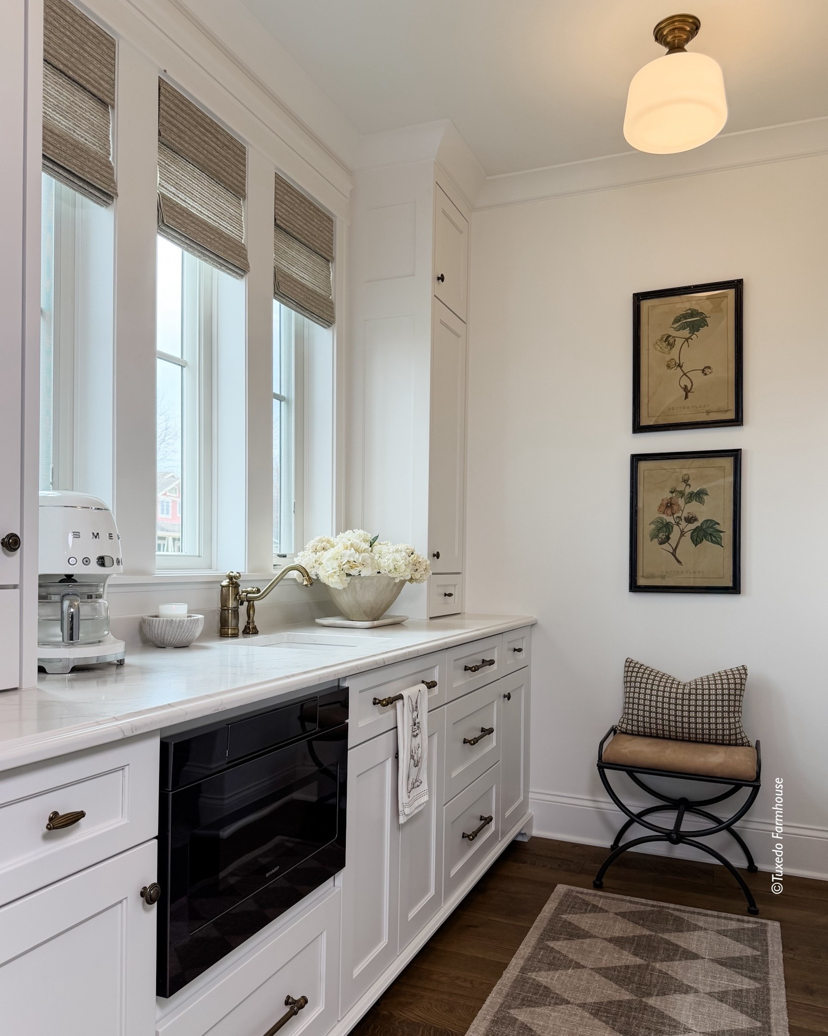 How pretty are these bamboo shades from @TWOPAGES! They add cozy and warmth to my kitchen and butler pantry. The style is Rae, color Seabrook. Use code TUXFARM22 for discount  

#LTKSeasonal #LTKSaleAlert #LTKHome