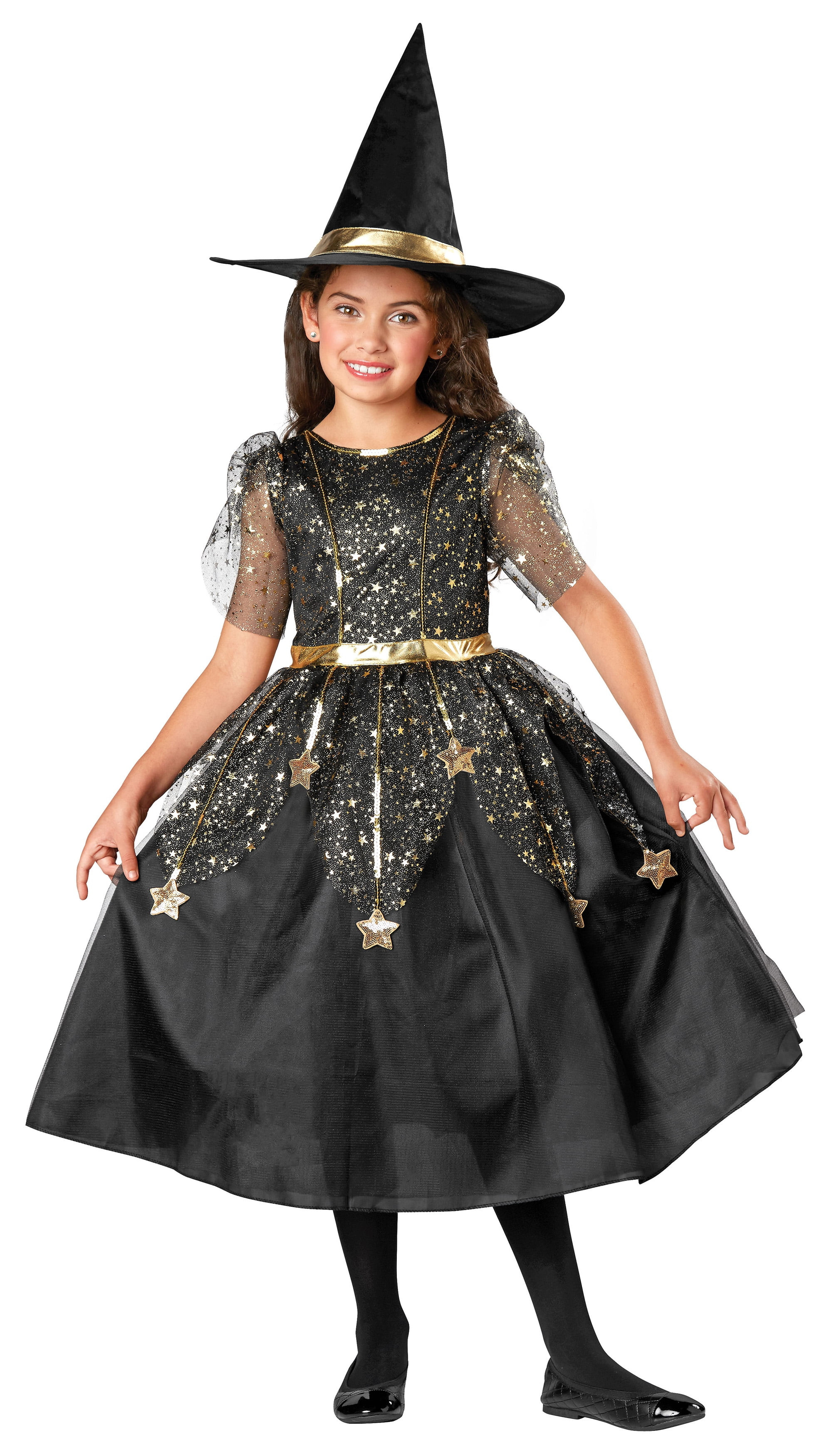 Twilight Witch Halloween Costume for Children, Girls' Size L (10/12), by Way to Celebrate - Walma... | Walmart (US)