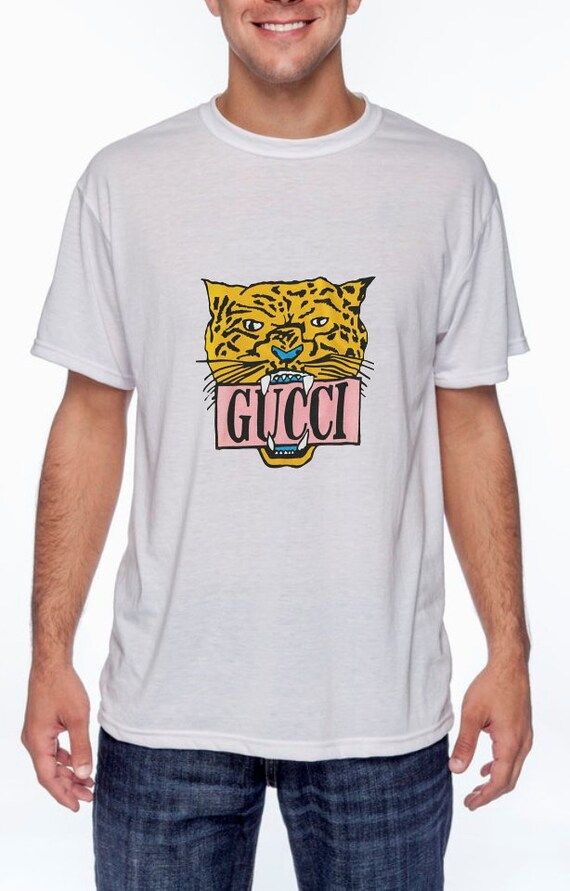 Gucci Jaguar Designer Inspired  Unisex T-Shirt | Etsy | Etsy (US)