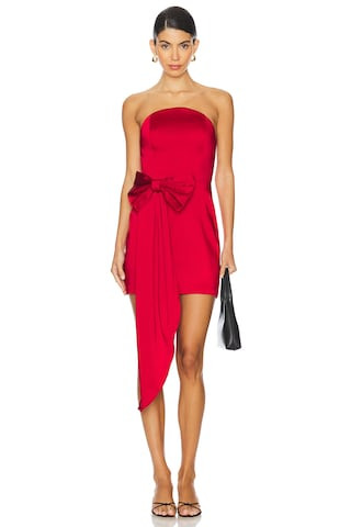 Amanda Uprichard Venice Dress in Ruby from Revolve.com | Revolve Clothing (Global)