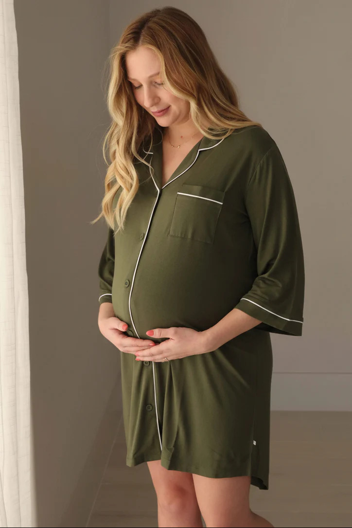 Labor & Delivery Nightgown | Olive | Caden Lane