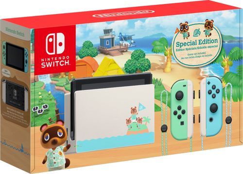 Nintendo - Switch - Animal Crossing: New Horizons Edition 32GB Console - Multi | Best Buy U.S.