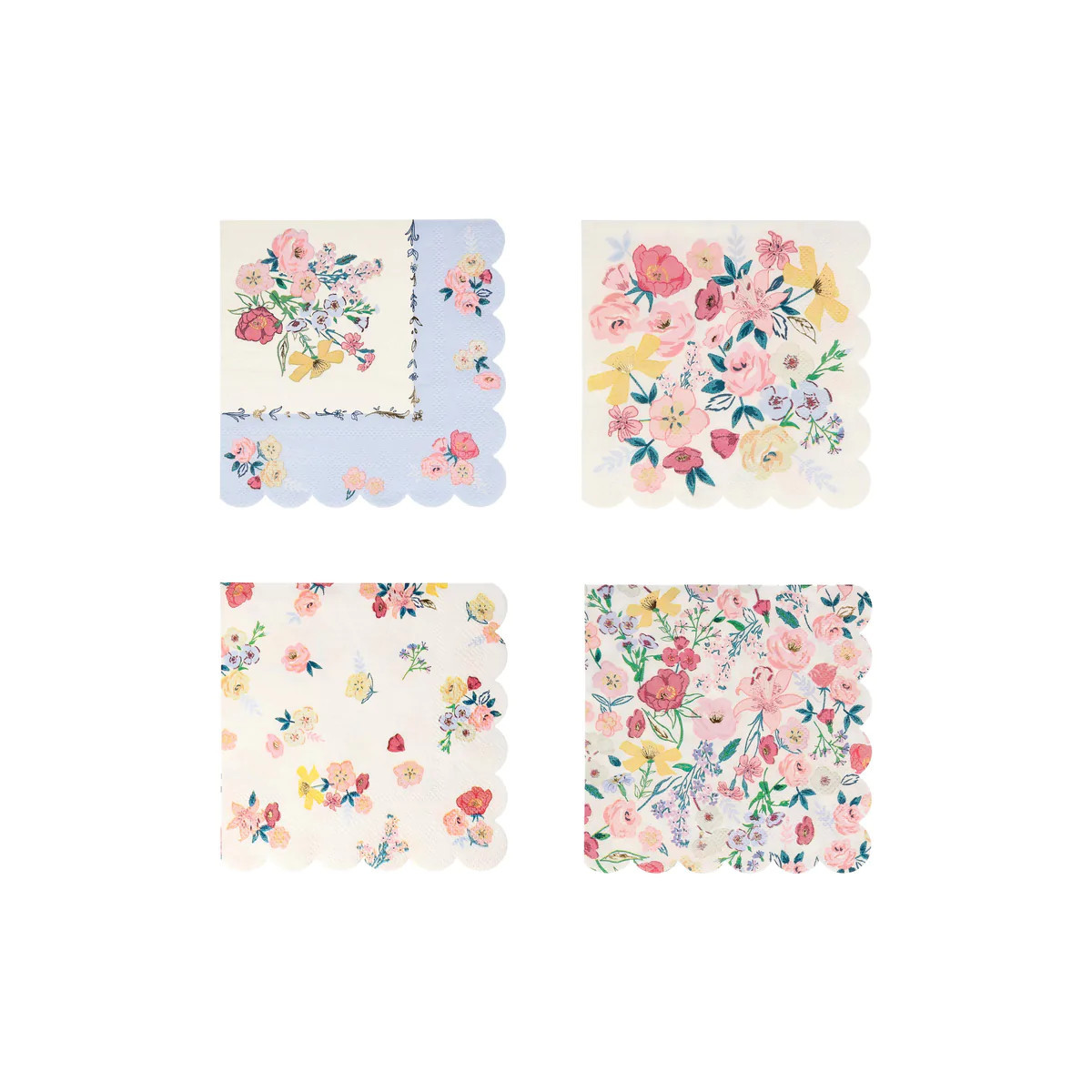 English Garden Small Napkins (x 16) | Meri Meri