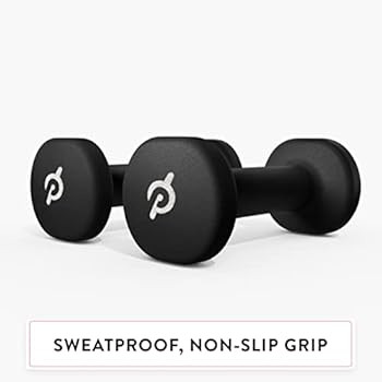 Peloton Light Weights | Set of Two Sweat-Proof Weights with Nonslip Grip, Designed to Fit in The Bac | Amazon (US)