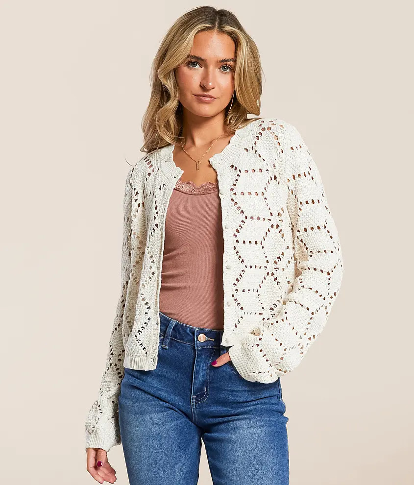 Rosalyn Pointelle Sweater | Buckle