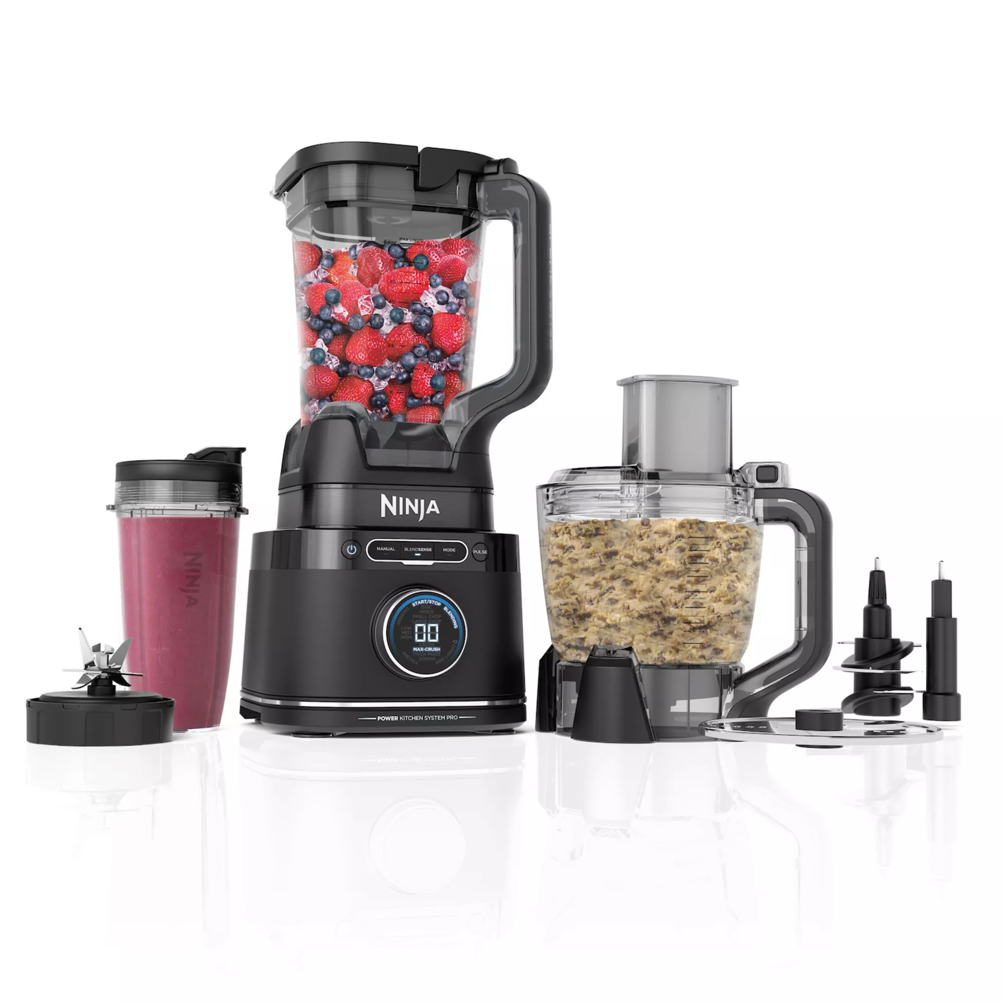 Ninja Detect™ Kitchen System Power Blender + Processor Pro with BlendSense™ Technology | Kohl's