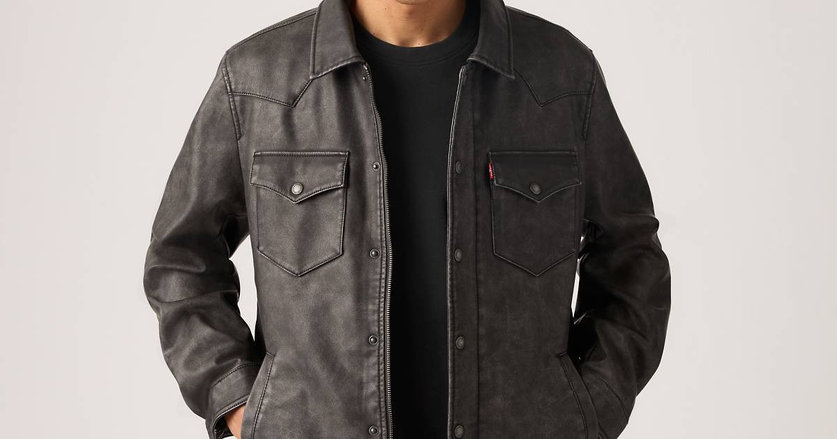 Faux Leather Shacket | Levi's US