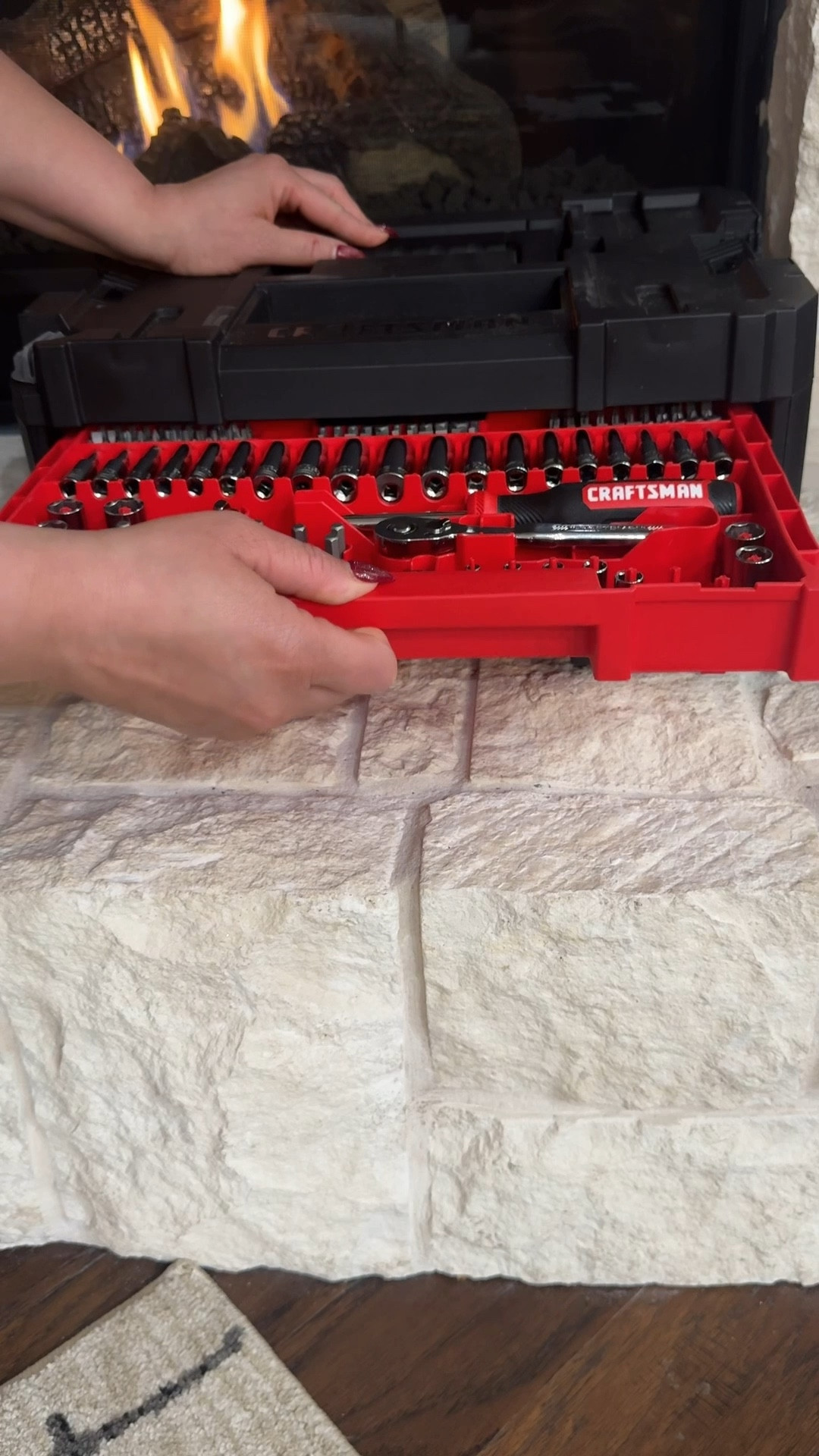 Real life over here 🧰
Grabbed this toolbox from Lowe’s as a gift for my husband — practical, useful, and one of those things every home needs.

#LTKHome #LTKGiftGuide