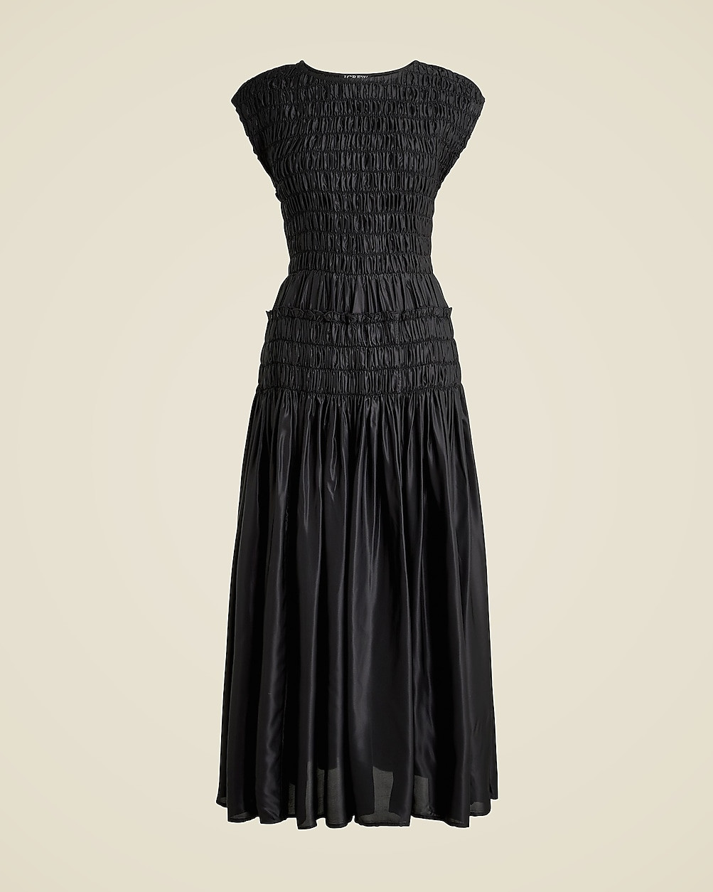 Maude dress in drapey viscose twill | J. Crew US