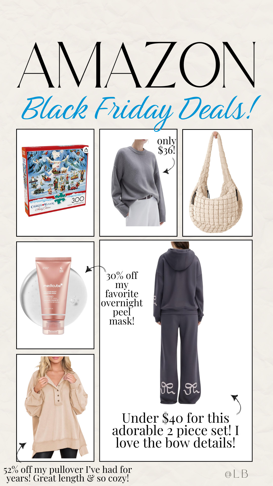 top 6 daily deals on Amazon today! 

 #LTKCyberWeek #LTKGiftGuide #LTKSaleAlert