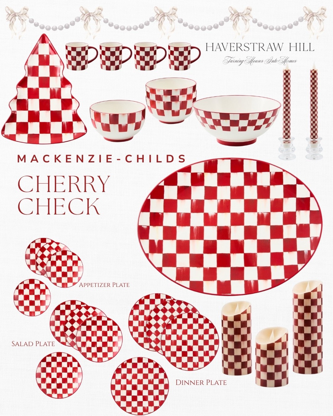 NEW CHERRY CHECK! ❤️ I already bought some pieces as gifts! The color is perfection! Great gift idea for someone you love!!!

#LTKFindsUnder100 #LTKHome #LTKSaleAlert