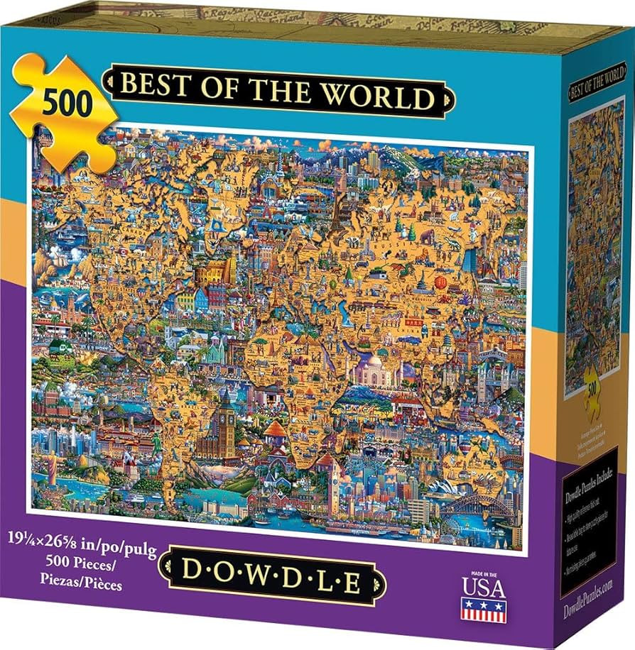 Dowdle Jigsaw Puzzle - Best of The World - 500 Piece | Amazon (US)
