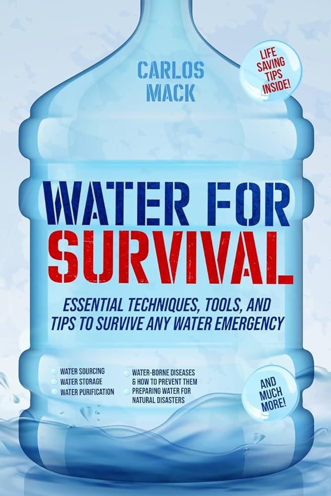 Water for Survival: Essential Techniques, Tools, and Tips to Survive Any Water Emergency | Amazon (US)