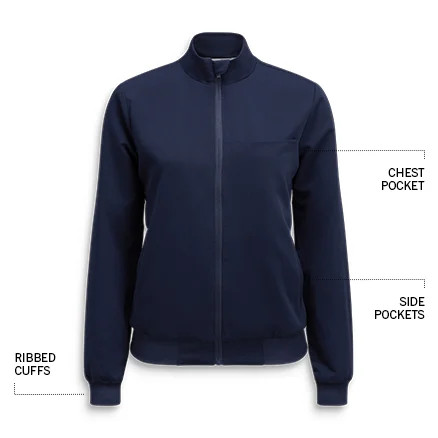 Daily 3-Pocket Scrub Jacket | Fabletics - North America