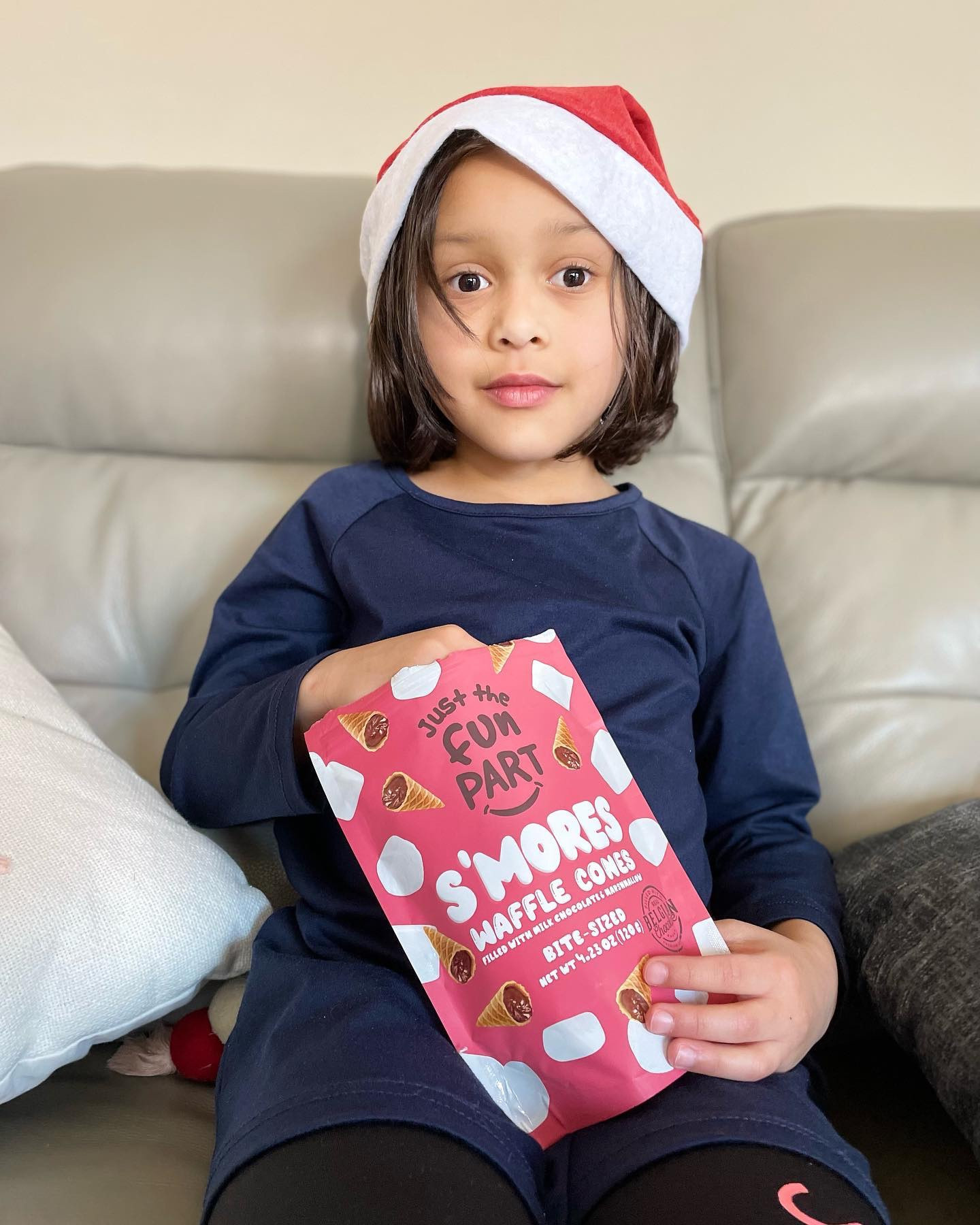 Indulging in pure delight with Just The Fun Part! 🍫🍦 Sofia’s savoring every moment of these mini waffle cones filled with 100% Belgian chocolate. It’s the irresistible taste of a classic sundae cone in every bite – because sometimes, it’s all about that chocolate-filled bottom! 😋✨
@justthefunpart 

 

#LTKHoliday #LTKfoodie #LTKdayinmylife