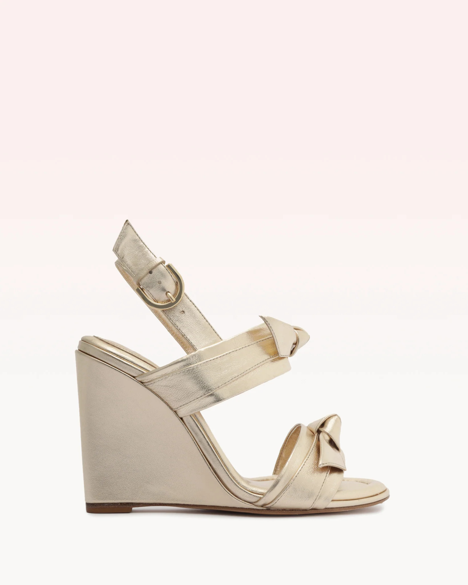 Clarita Doppia Soletta Golden | Alexandre Birman