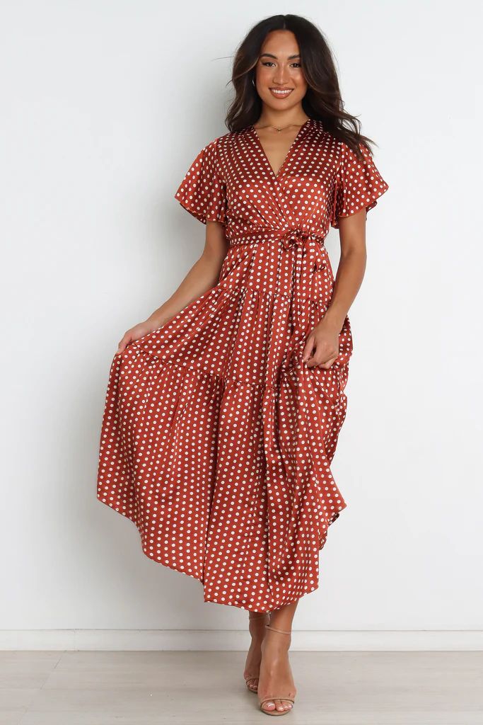 Jasmine Dress - Rust | Petal & Pup (AU)