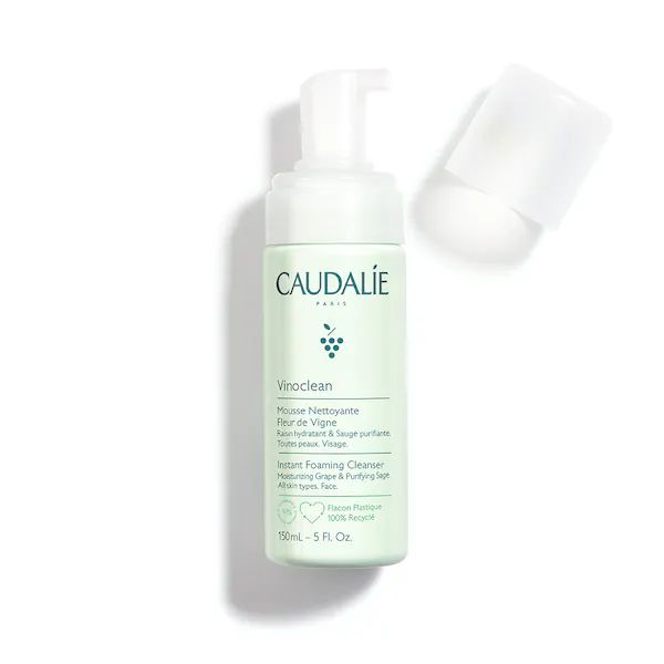 Vinoclean Gentle Foaming Cleanser Makeup Remover | CAUDALIE® | Caudalie USA
