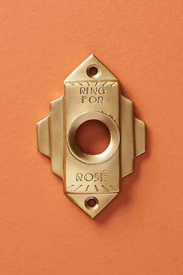 Ring For Rose Doorbell Cover | Anthropologie (US)