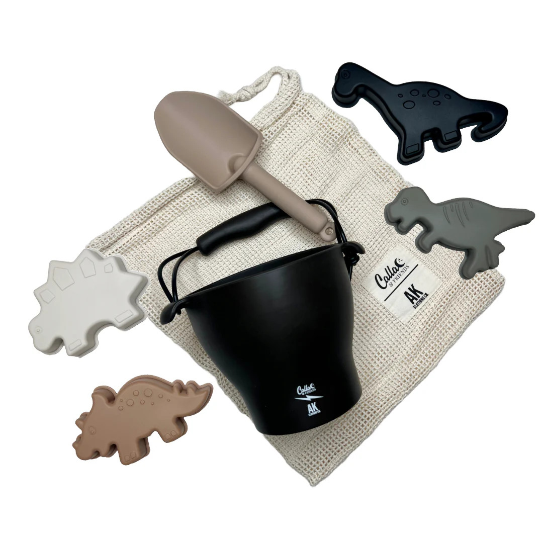 AK Clothing x C&F Dino Silicone Beach Toy Set | Calla and Friends