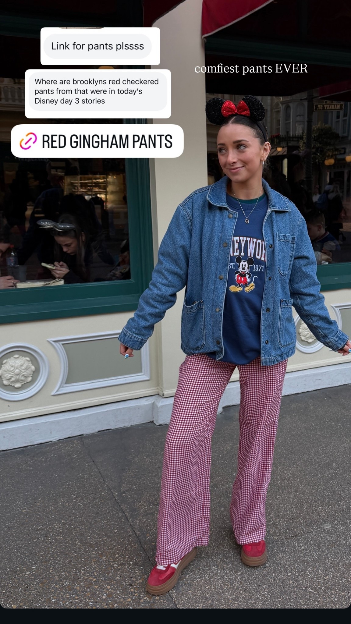 Everyone was screaming about these pants and they are running low in stock so go get them quick! ￼

#LTKFestival #LTKootd #LTKdayinmylife