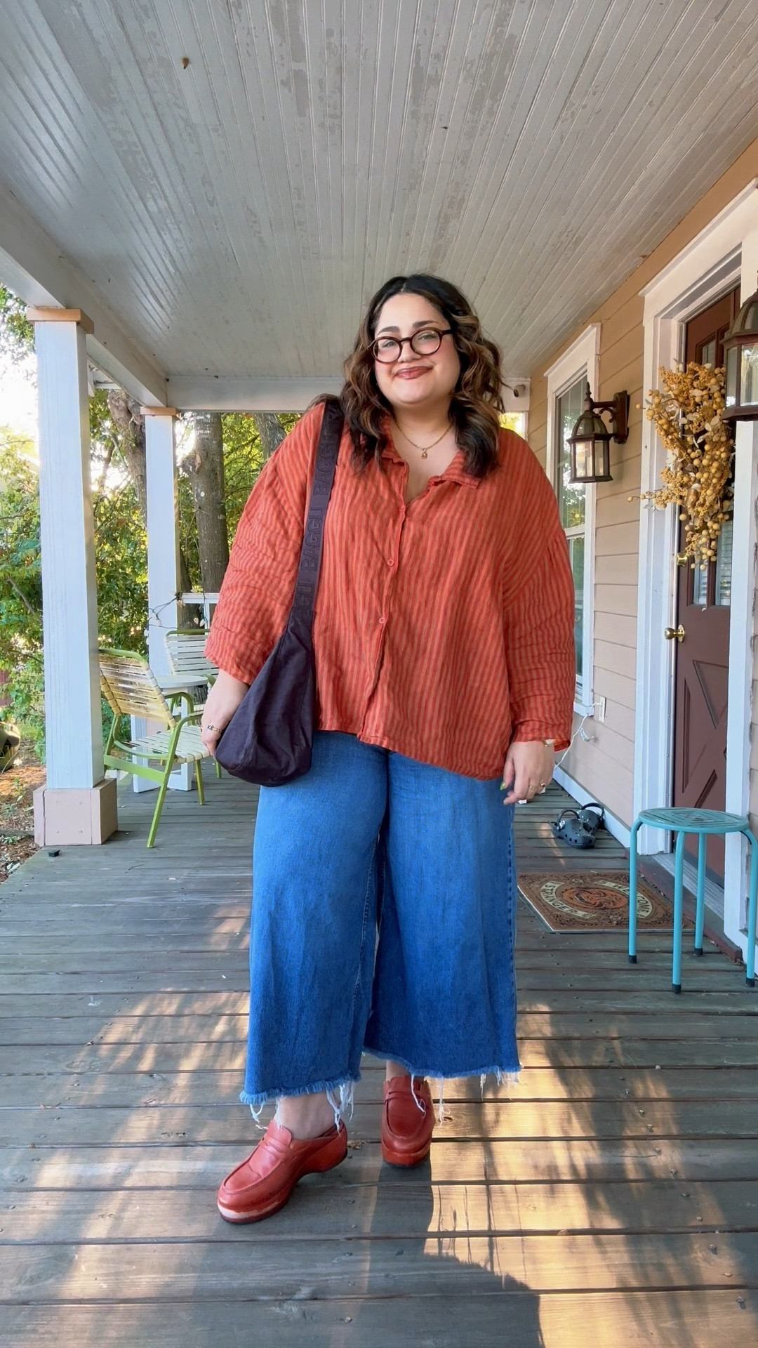 Office casual outfit of the day. They are out of this color in this top but I linked similar ❤️ shoes are thrifted 

#LTKStyleTip #LTKSaleAlert #LTKMidsize