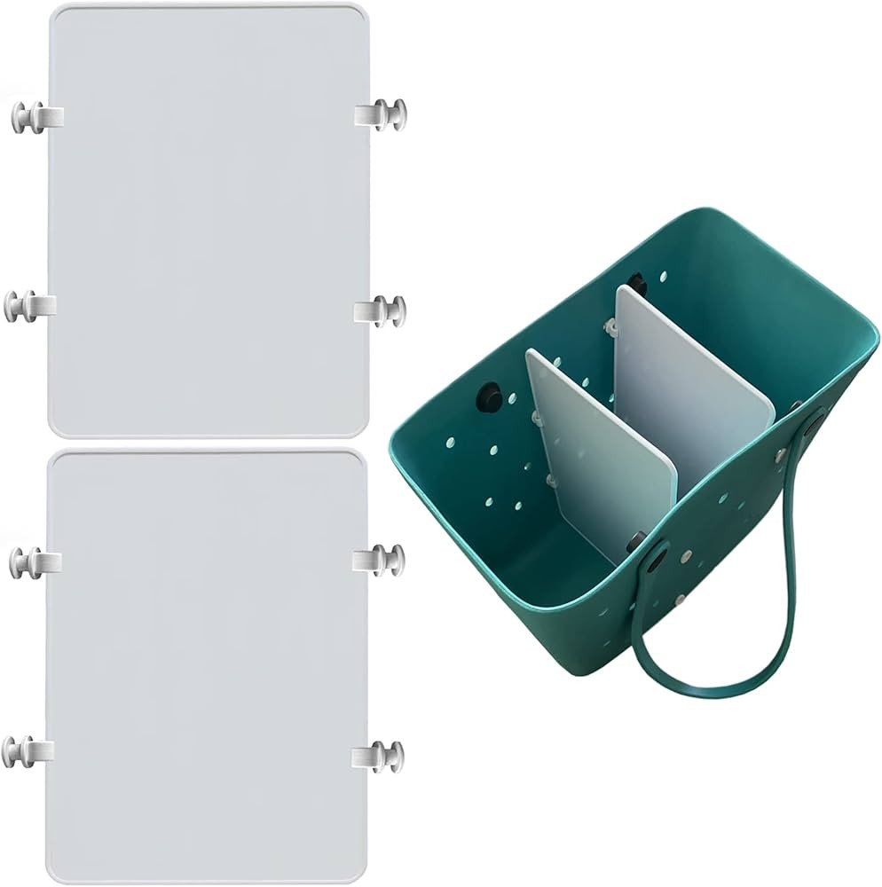 2 PCS Divider Tray Compatible for Beach Bag Hole Tote Bag Divider Accessories Inserts Space Savin... | Amazon (US)