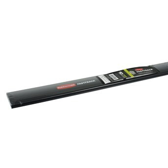 Rubbermaid FastTrack Garage 48-Inches Black/Silver Steel Multipurpose Storage rail | Lowe's