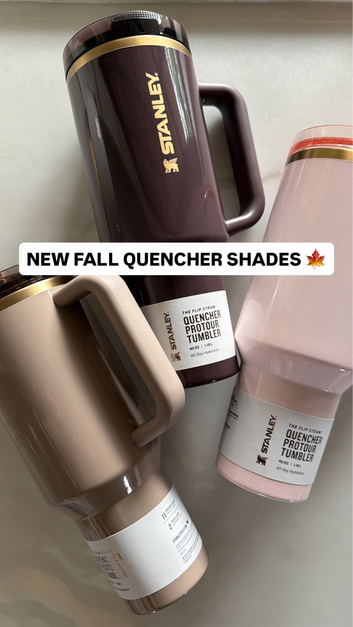 The new Fall drop from @stanley_brand is so good! Love their quenchers so much! #StanleyPartner